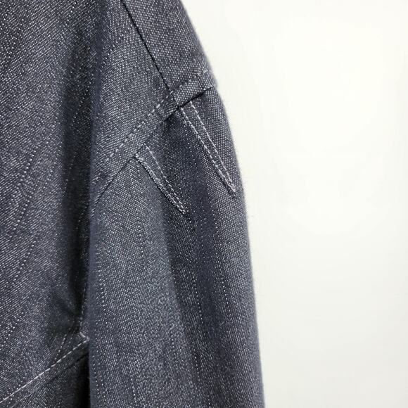 Liz & Me Platinum Collection Women's 2X 22/24W Denim Open Front Jacket - Picture 5 of 6